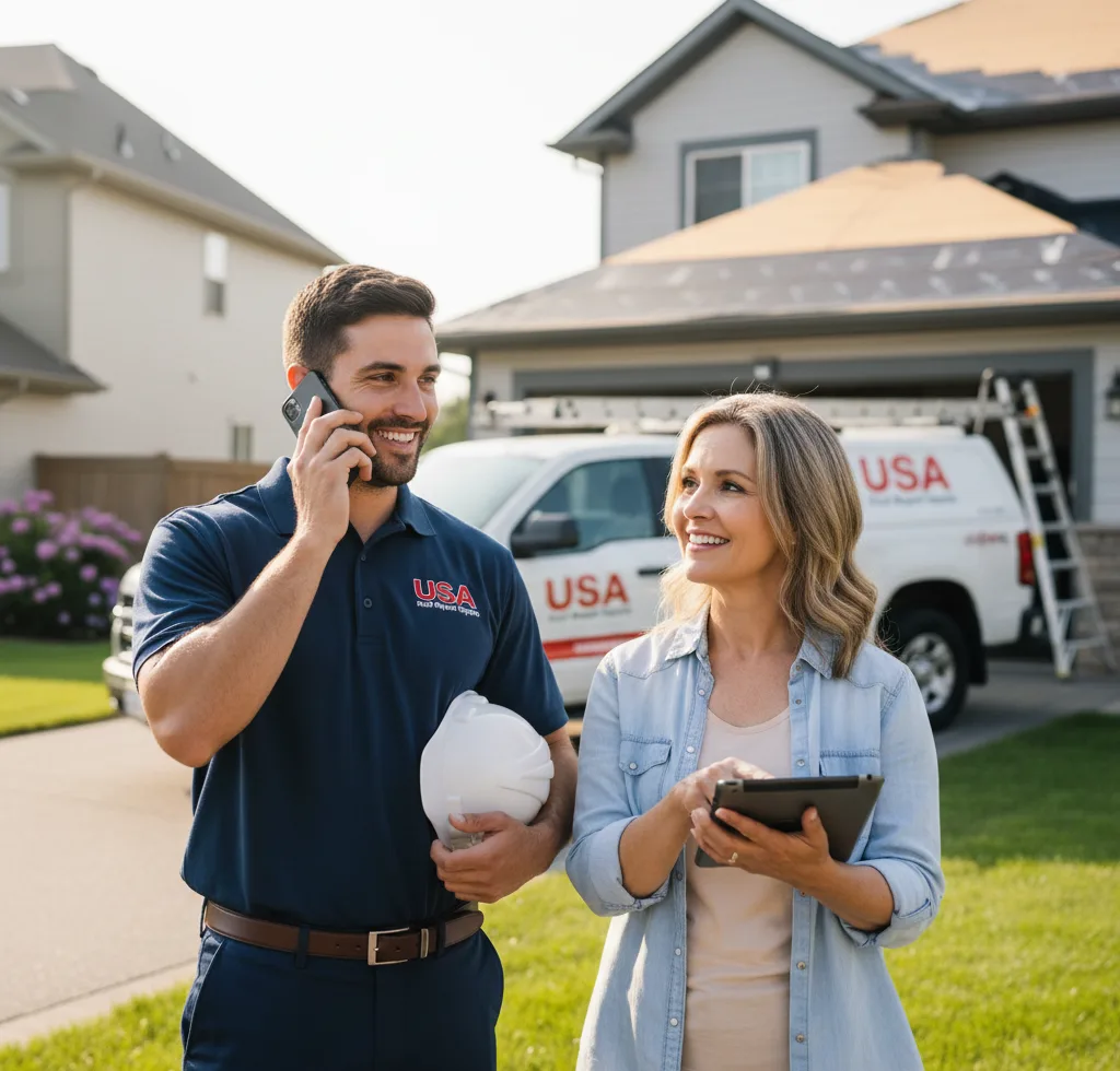 USA Roof Repair Experts customer support in Baxley